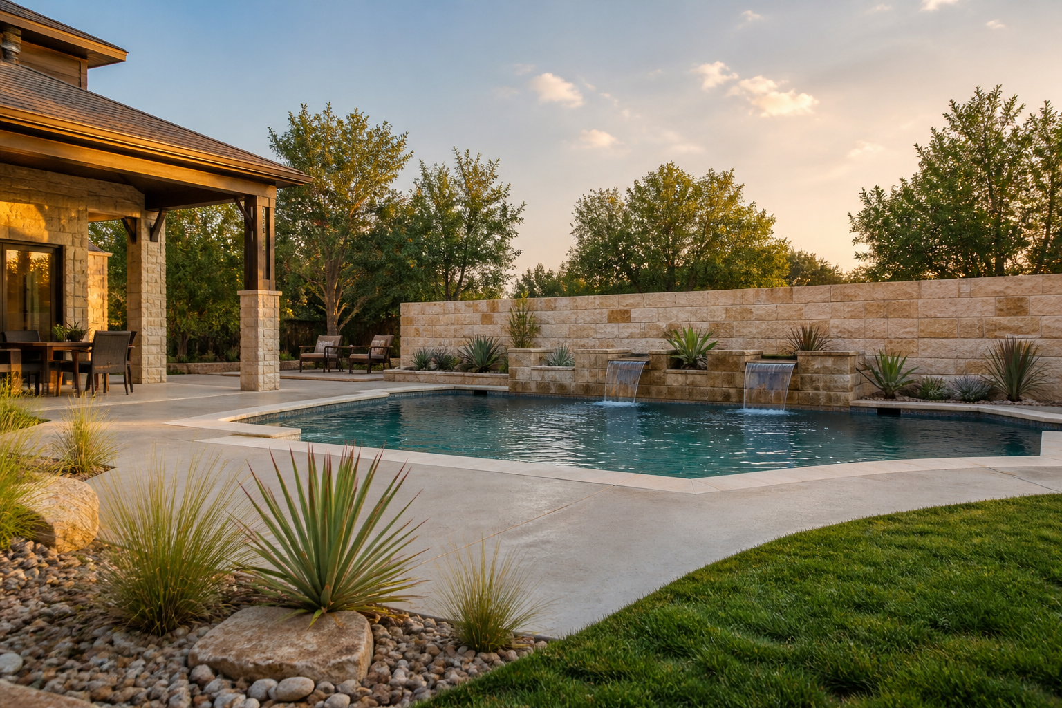 Masonry, landscaping, and construction in Jarrell, Texas