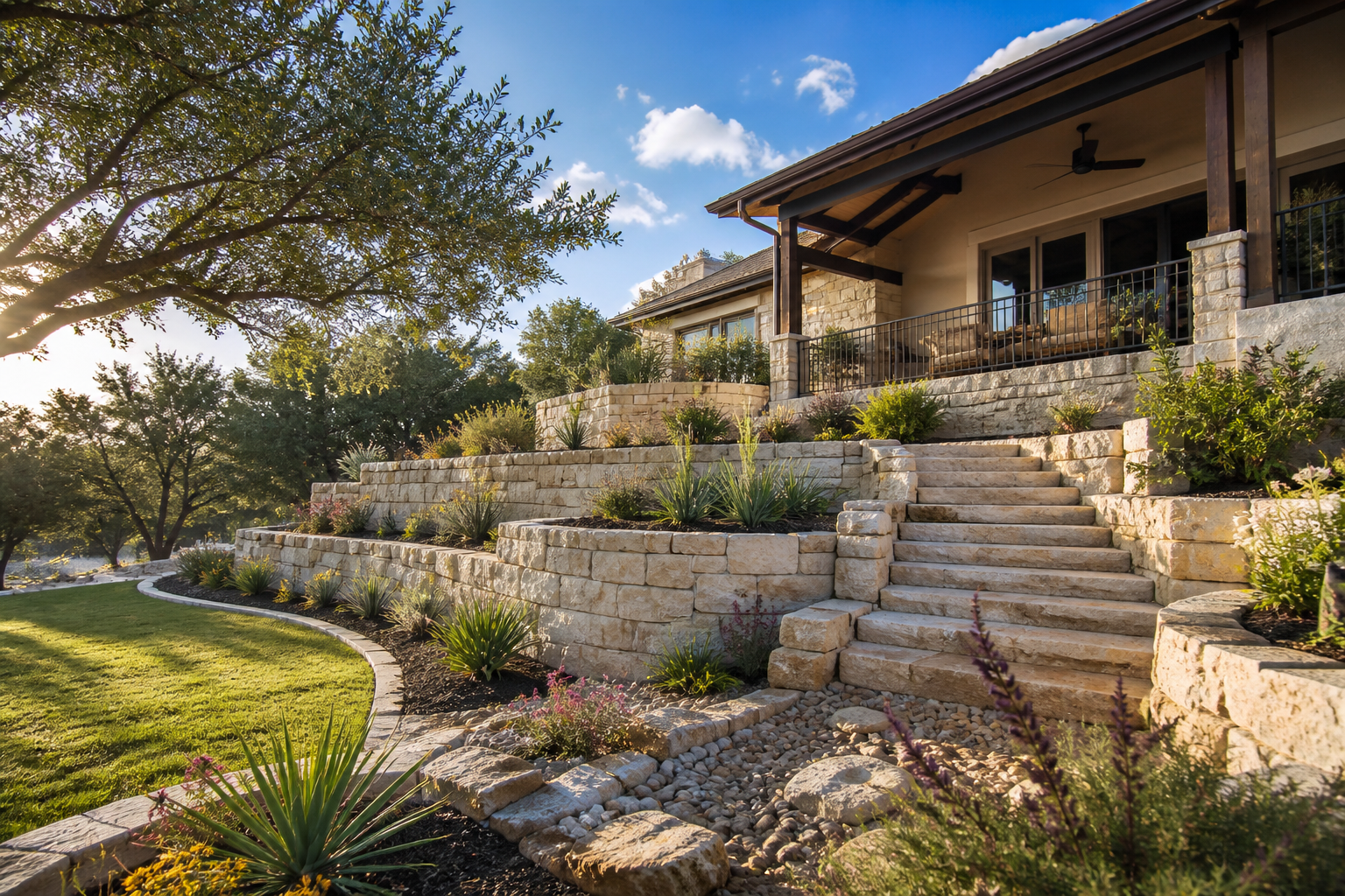Masonry, landscaping, and construction in Leander, Texas