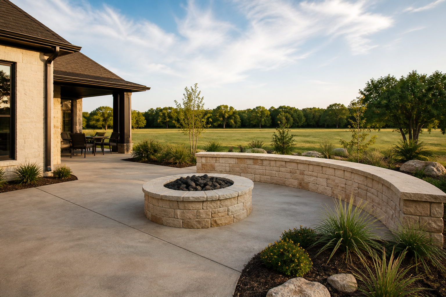 Masonry, landscaping, and construction in Niederwald, Texas