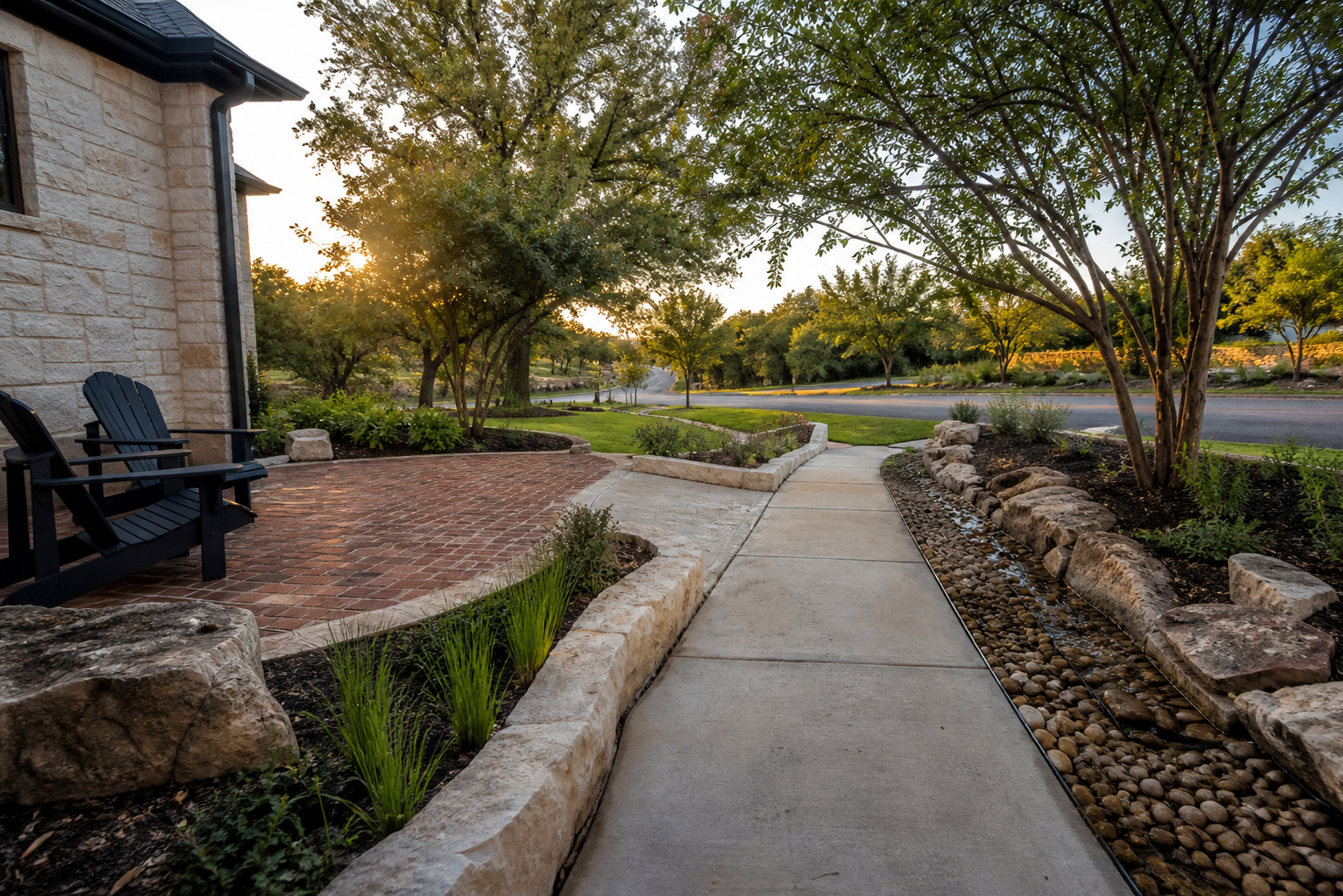 Masonry, landscaping, and construction in Red Rock, Texas