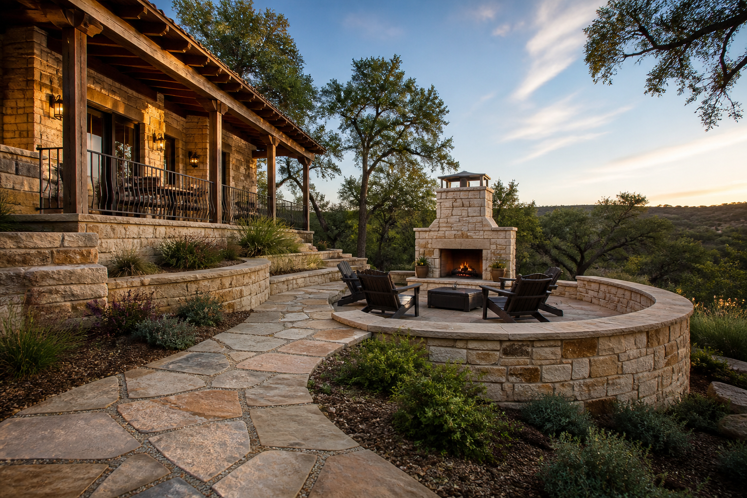 Masonry, landscaping, and construction in Spicewood, Texas